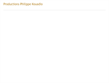 Tablet Screenshot of philippekouadio.com